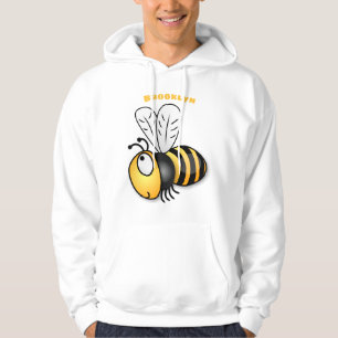 Niedliche Illustration des beglückten Cartoon Hoodie