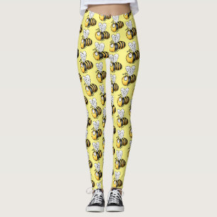 Niedliche Illustration des beglückten Cartoon Leggings