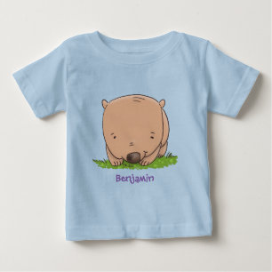 Niedliche Illustration des Cartoon Baby T-shirt