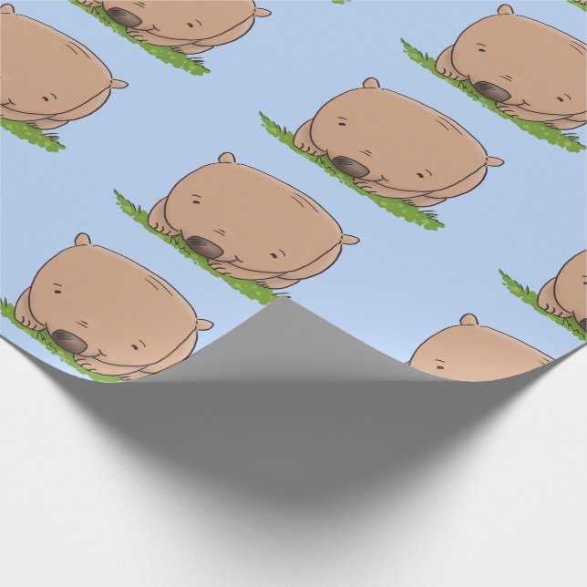 Niedliche Illustration des Cartoon Geschenkpapier (Ecke)