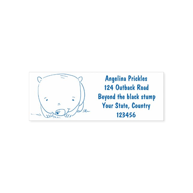 Niedliche Illustration des Cartoon Permastempel (Design)