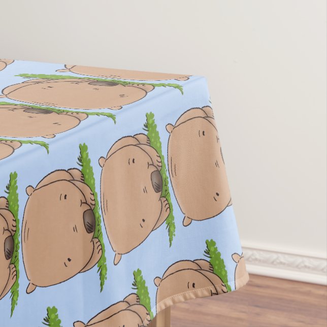 Niedliche Illustration des Cartoon Tischdecke (Beispiel)