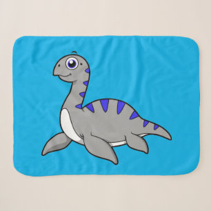 Niedliche Illustration eines Loch Ness Monsters. Sherpadecke