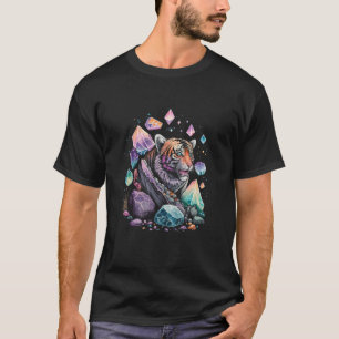 Niedliche Illustration von Esoterikristallen T-Shirt