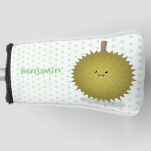 Niedliche Illustration von Happy-Duran-Cartoon Golf Headcover