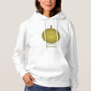 Niedliche Illustration von Happy-Duran-Cartoon Hoodie