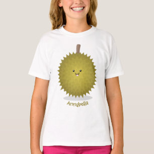 Niedliche Illustration von Happy-Duran-Cartoon T-Shirt