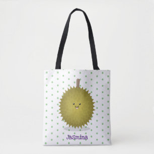 Niedliche Illustration von Happy-Duran-Cartoon Tasche