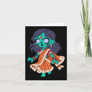 Niedliche indische Zombie