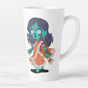 Niedliche indische Zombie Milchtasse