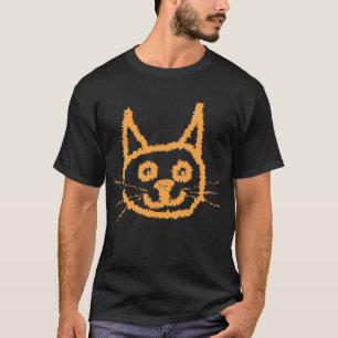 Niedliche Ingwer-Katze T-Shirt
