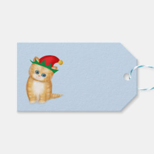 Niedliche Ingwer Kitts Weihnachtsgeschenke Geschenkanhänger
