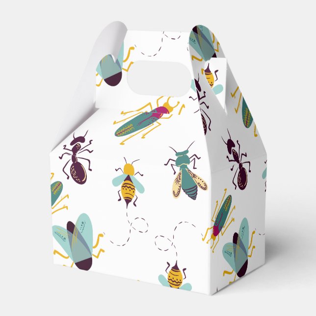 niedliche Insekten Geschenkschachtel (Vorderseite)