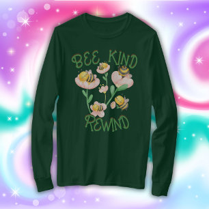 Niedliche Inspirationsbiene Kind - Zurückspulen   T-Shirt