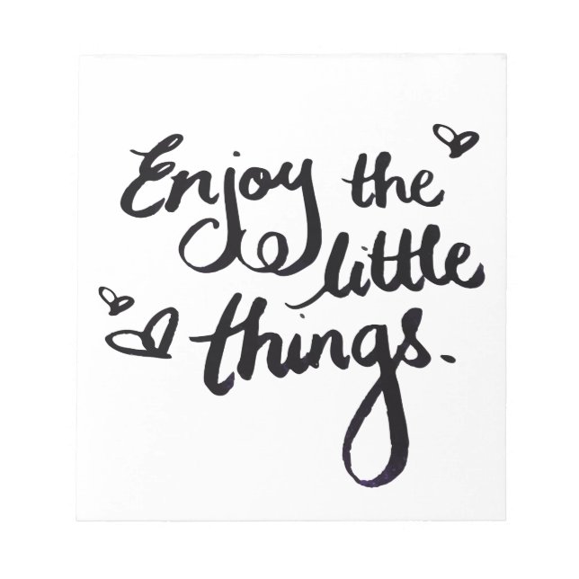 Niedliche Inspirationspositionierung Notizblock (Vorderseite)