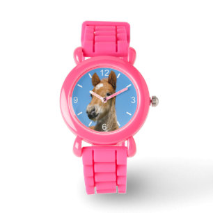 Niedliche isländische Pferdefoalpony Armbanduhr