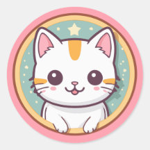 Niedliche japanische Katze Kawaii Kitten