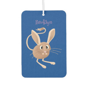 Niedliche Jerboa-Cartoon-Abbildung Autolufterfrischer