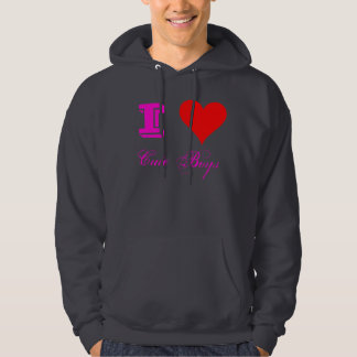 Niedliche Jungen I <3 Hoodie