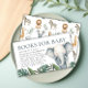 Niedliche Jungle Safari Tiere Grünbücher für Kinde Begleitkarte (Cute Jungle Safari Animals Greenery Books for Baby Enclosure Card)