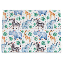 Niedliche Jungle Wilde Tiere Geschenktasche