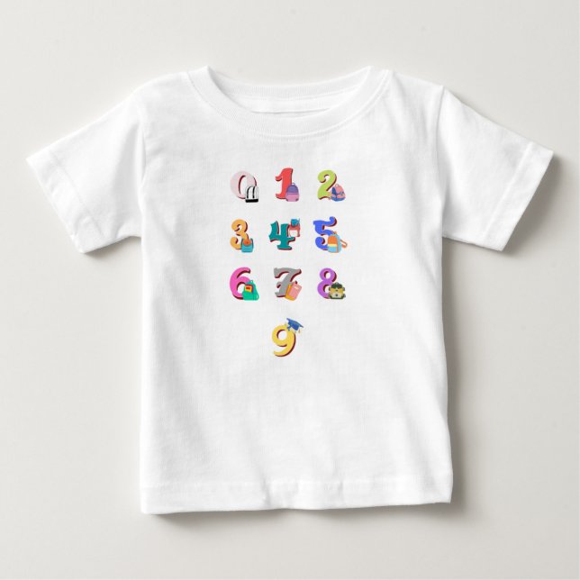 niedliche Jungs Baby T-shirt (Vorderseite)