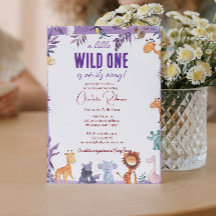 Niedliche Jungtiere Babydusche