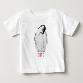 Niedliche Kaiserpinguinfamilie T - Shirt