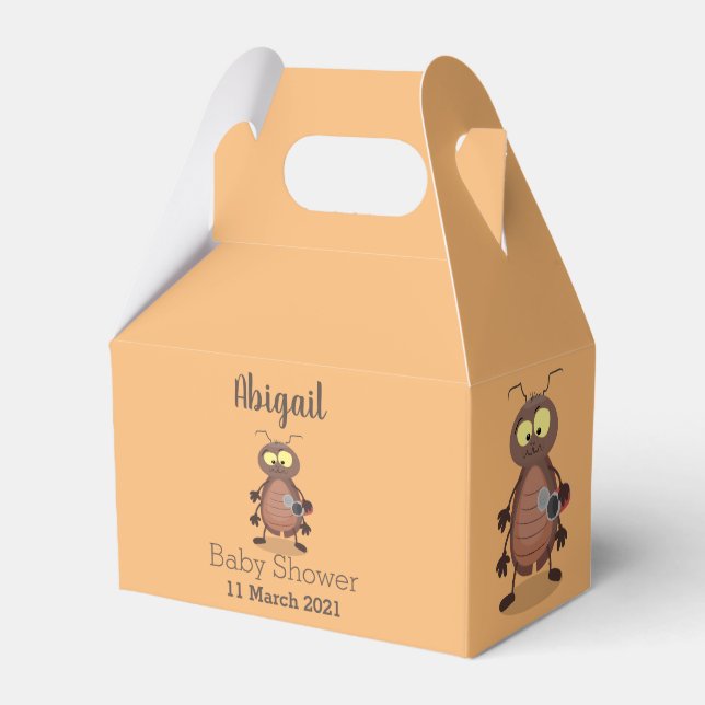 Niedliche Kakerlakenfigur Geschenkschachtel (Vorderseite)