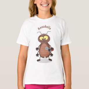 Niedliche Kakerlakenfigur T-Shirt