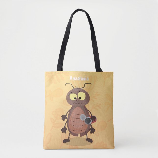 Niedliche Kakerlakenfigur Tasche (Vorderseite)