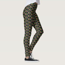 Niedliche Kakteen in Aquarellfarben Leggings