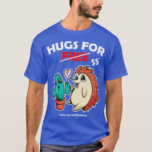 Niedliche Kakteen und Valentinkostüme Hugs Fo T-Shirt