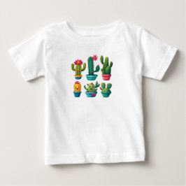 Niedliche Kaktus Baby T-shirt