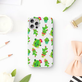 Niedliche Kaktus, grüne Kakteen, Kaktusmuster Case-Mate iPhone Hülle