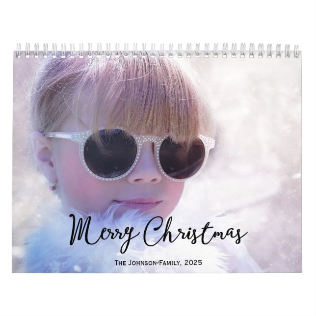Niedliche Kalender 2025 Frohe Weihnachten (Titelbild)