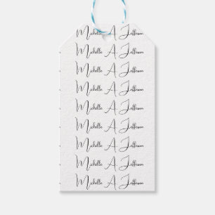 Niedliche Kalligrafie Kreative Trendy Individuelle Geschenkanhänger