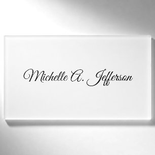 Niedliche Kalligrafie Kreative Trendy Individuelle Namenschild
