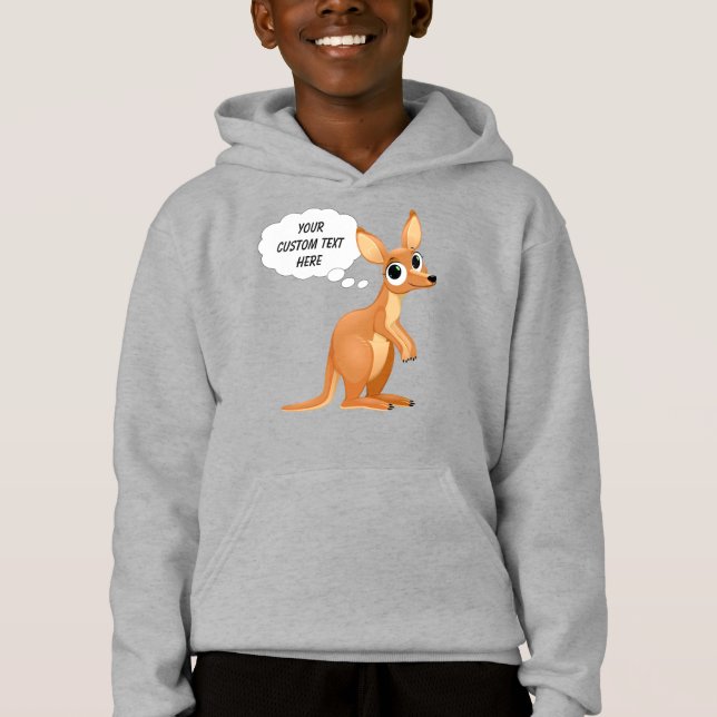 Niedliche Kangaroo-Shirts und Jacken (Vorderseite)