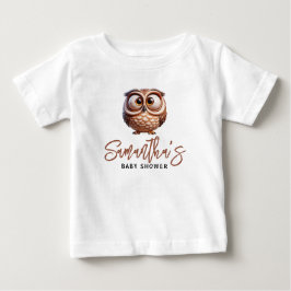 Niedliche Karikatur Baby Boy Dusche Baby T-shirt