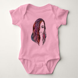 Niedliche Karosserieanzüge mit Bild Baby Strampler