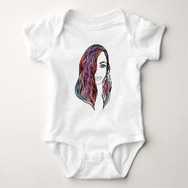 Niedliche Karosserieanzüge mit Bild Baby Strampler
