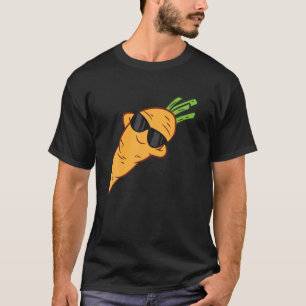 Niedliche Karottenfrucht Entspannende Lazy Carrot T-Shirt