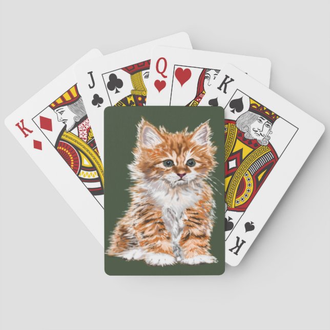 Niedliche Kartenspiele Spielkarten (Rückseite)