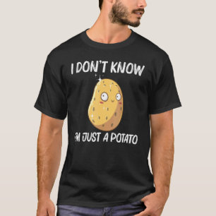 Niedliche Kartoffel Für Männer Frauen Gemüse Gebac T-Shirt