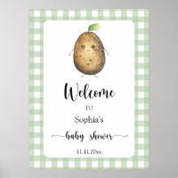 Niedliche Kartoffel - Willkommensdusche