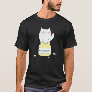 Niedliche Katze Antidepressiv Niedliches Kätzchen T-Shirt