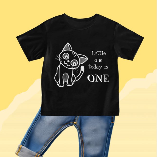Niedliche Katze Baby T-shirt (Von Creator hochgeladen)