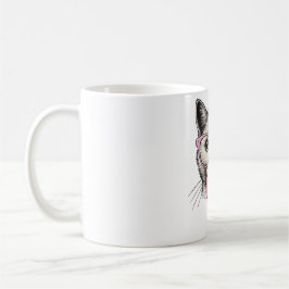 Niedliche Katze für Frauen Funny Cat Liebe Kaffeetasse