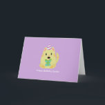 Niedliche Katze Geburtstag Dankeskarte<br><div class="desc">Adorable Geburtstagskarten oder Geburtstagsparty danke Ihnen Notizen.</div>
